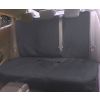 waterproof polyester nylon rear seat covers in grey