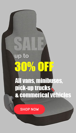Sale 30 % Off bespoke quick fit seat covers