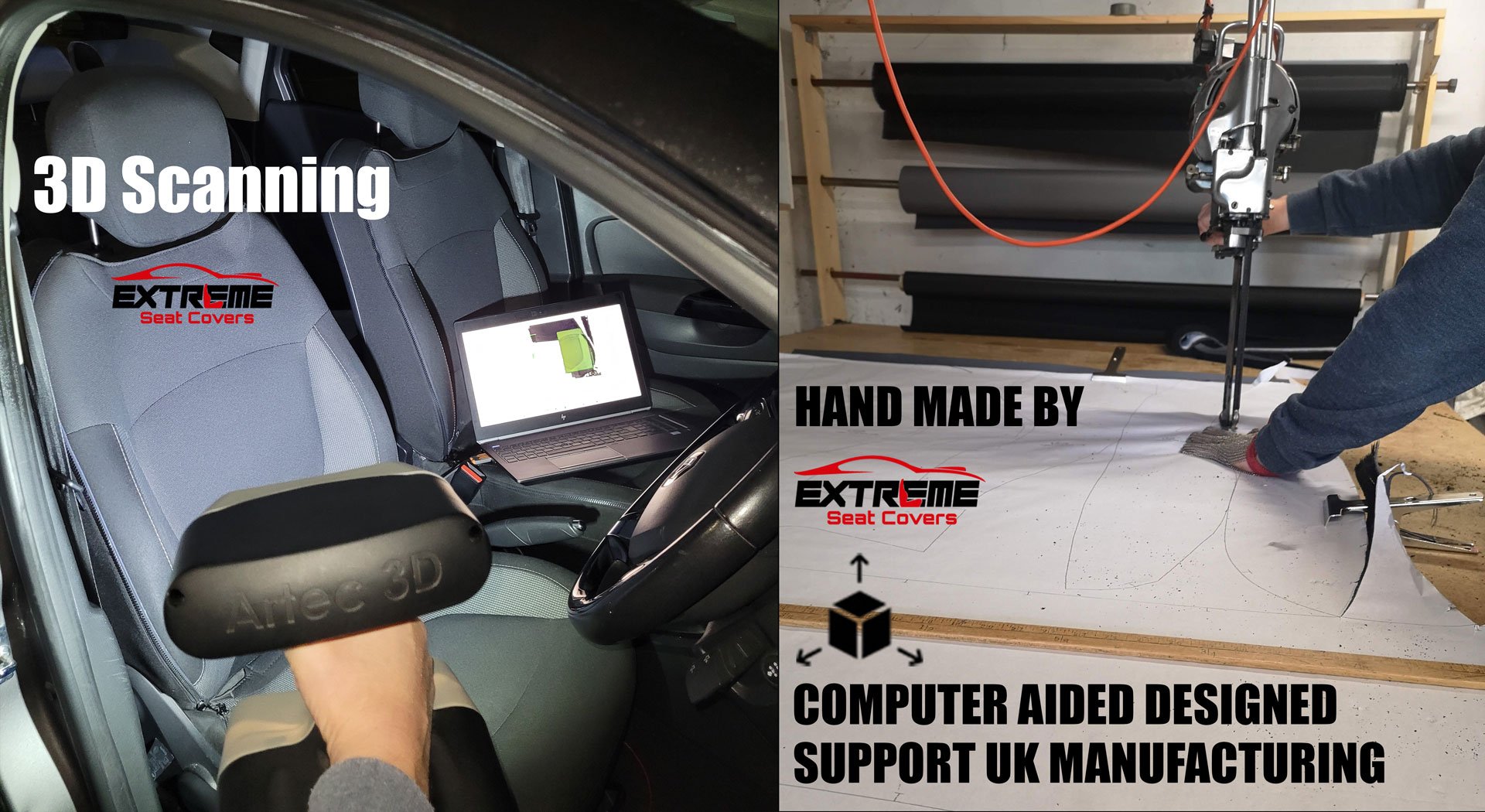UK Manufacturing Tailored Quick Fit Seat Covers