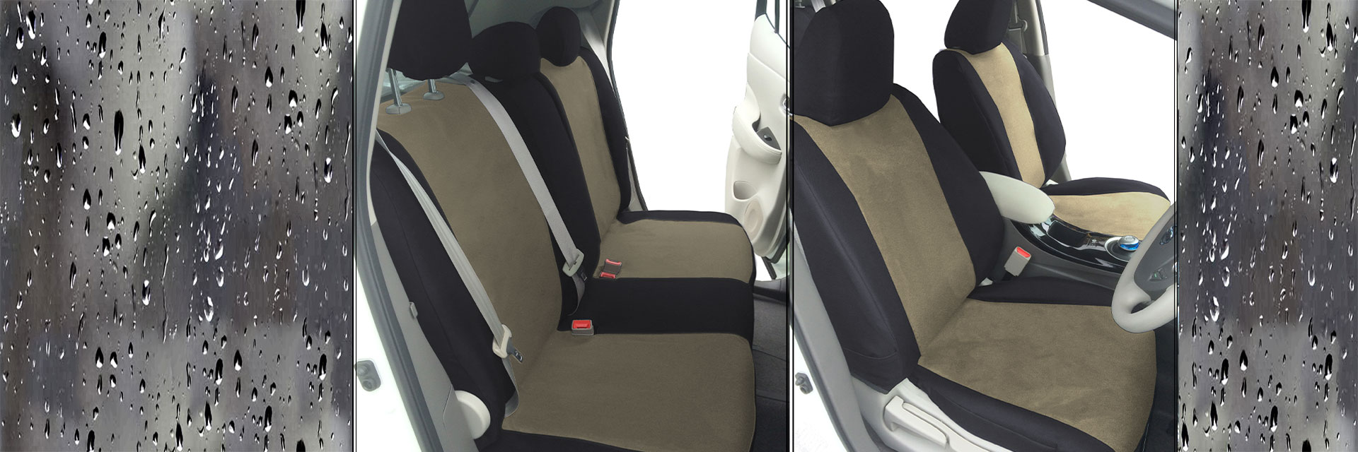 Nissan Leaf XtremeDura Bespoke Deluxe Front & Rear Seat Covers