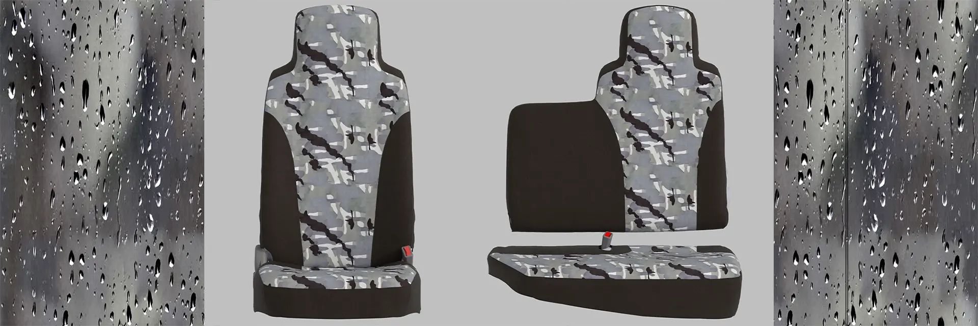 Isuzu Grafter CamoDura Bespoke Quick Fit Seat Covers