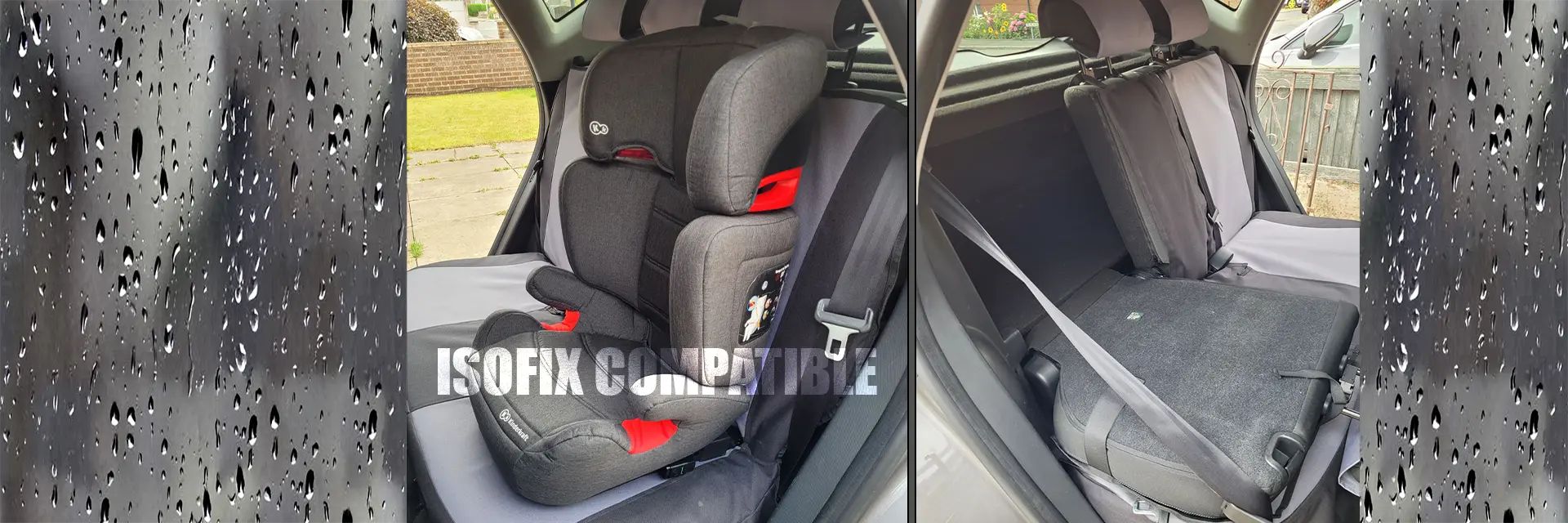 XtremDura Tailored Quick Fit ISOFIX and Rear Fold Flat Seat Covers